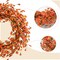 Fall Forsythia Wreath (20") Artificial Wreath for Front Door Hanging Wall Decoration Fall Harvest Thanksgiving Home Decor (Orange).